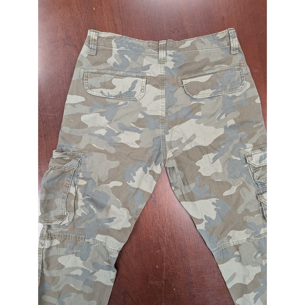 Wrangler Brown Jungle Camo Relaxed Fit Cargo Taper Leg Pants 32x30 Camouflage